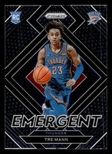 2021-22 PANINI PRIZM EMERGENT #21 TRE MANN RC