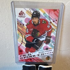 Upper Deck SP Game Used New Grooves Red Levshunov #NG-15 Blackhawks 2025-26 /299