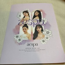 aespa Official Book Vol.1 Fan Club Limited Japan Edition
