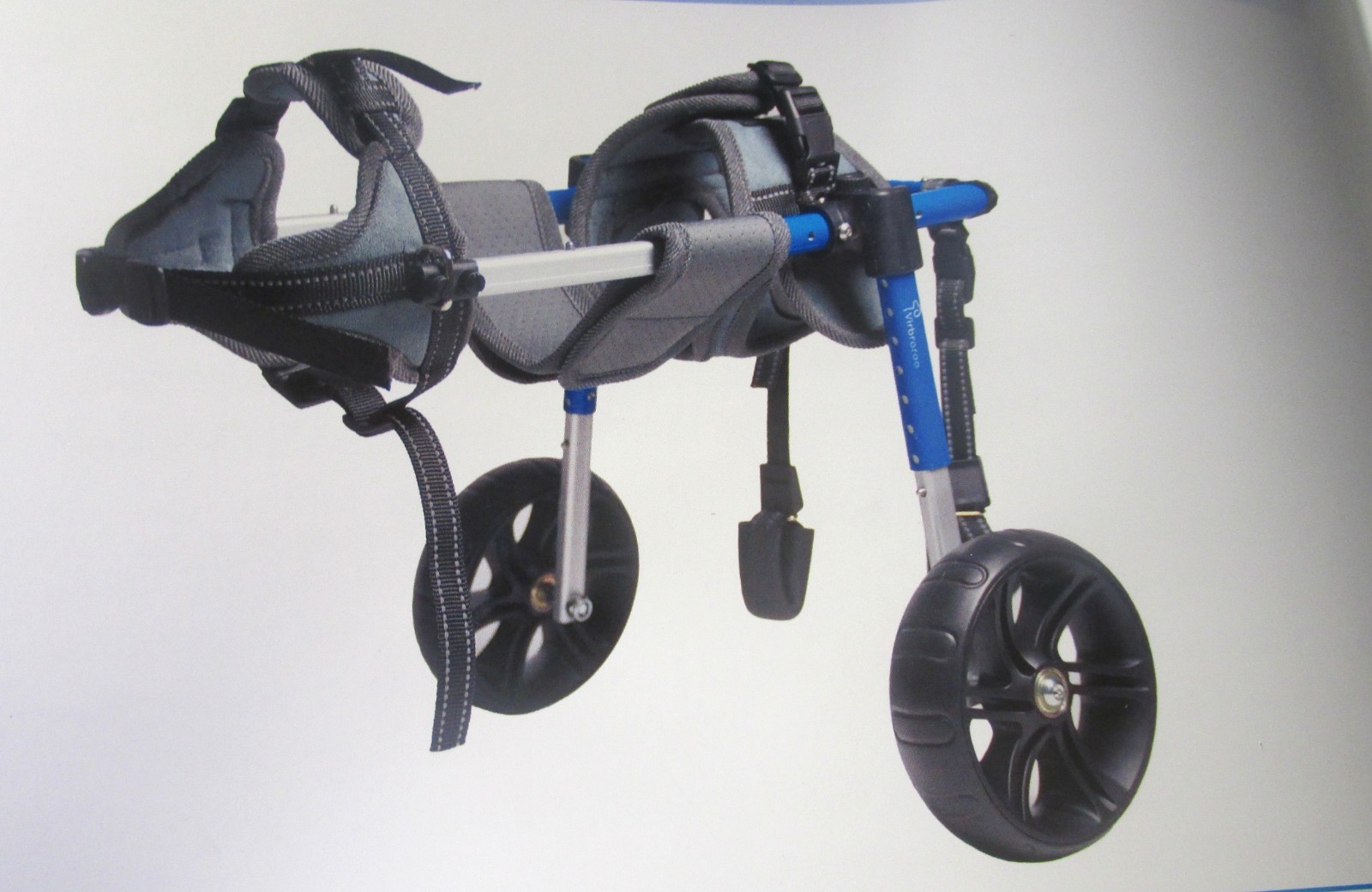 USED Virbraroo Dog Wheel Chair for Back Legs Size L Excellent Condition