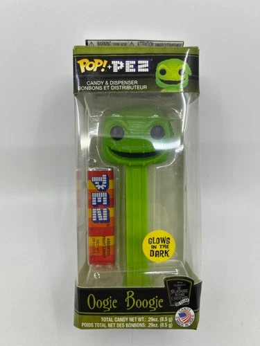Funko POP! Pez Disney The Nightmare Before Christmas Oogie Boogie Glow DAMAGED