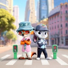 DISNEY Zootopia Next Adventure Series Confirmed Blind Box Figures Gift Art Toy