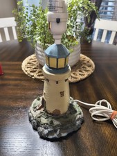 Vintage Lighthouse Accent Table Lamp Lighthou...