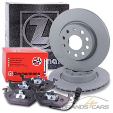 ZIMMERMANN BREMSSCHEIBEN Ø280 + BELÄGE VORNE FÜR SKODA OCTAVIA 2 1Z YETI 5L