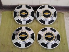 73-87 Chevy Truck 34 Ton Dog Dish 12 Hub Caps Set Of 4 C20 16 16.5