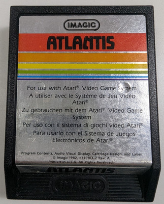 Atlantis | Imagic | Atari 2600 | Nur Modul