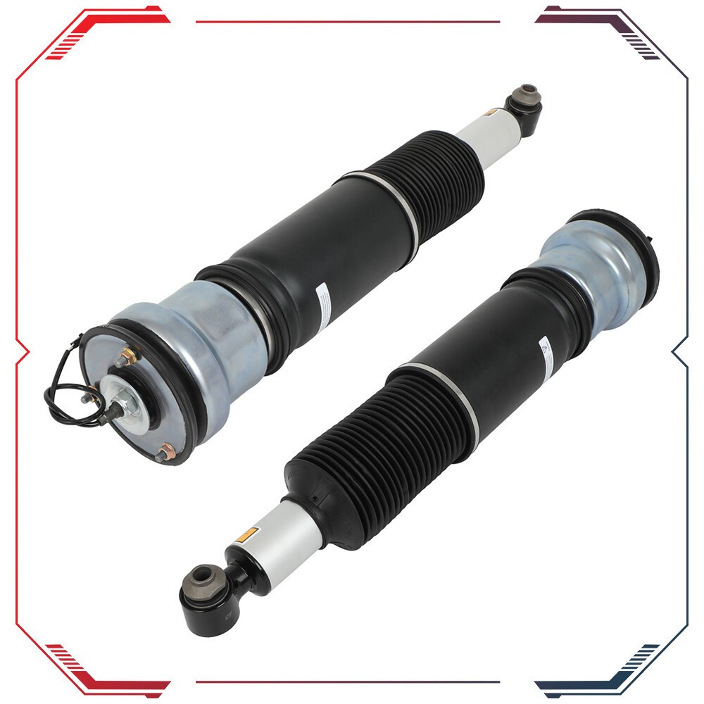 Rear Pair Air Suspension Shocks Struts For 04-16 Rolls Royce Phantom 37106785172
