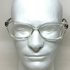 Lulu Guiness L209 Cry Clear Womens Semi Cat Eye Eyeglasses 57-16-140 B:39