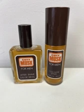 Coty Musk for Men Cologne Spray & Aftershave Splash Vintage