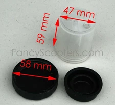 CARTER TALON 150 150CC GO KART BRAKE MASTER CYLINDER RESERVOIR W/CAP
