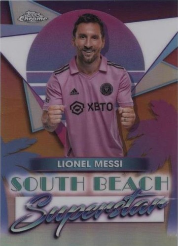 Lionel Messi 2024-25 Topps Chrome UCC Helix PSA 9 SSP Case Hit #H 