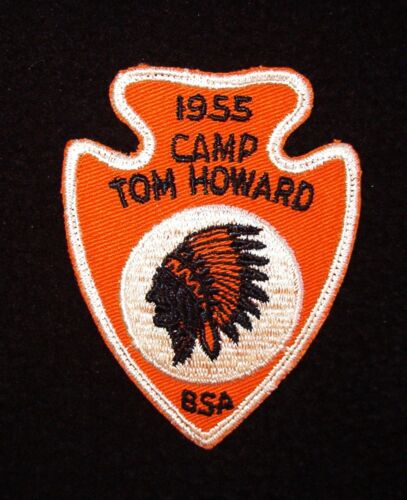 BOY SCOUT   CAMP TOM HOWARD  1955  PP  SEQUOYAH CNCL  TENN - Picture 1 of 1