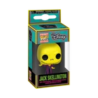 DISNEY Jack Skellington Blacklight Funko Pocket PoP! Key Chain NEW