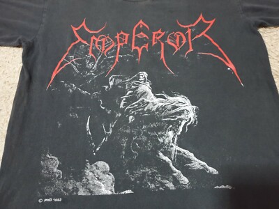 Very rare EMPEROR 1993 Vintage T Shirt Size L | eBay