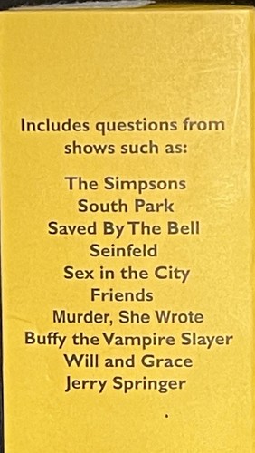 TV 90’s Trivia Game 100 Compact Cards- Test Your Knowledge from the 90’s! - Picture 4 of 5