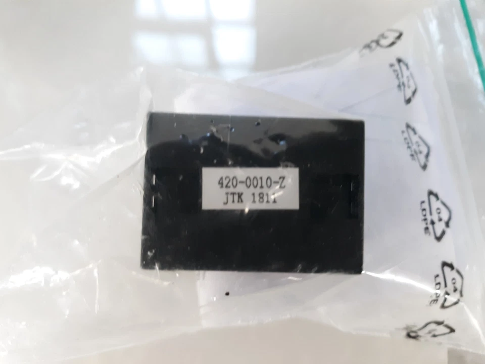 Lote de 6 filtros EMI Suppression 0M8501B 420-0010-Z negros *NUEVO* Foto 2 de 3