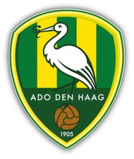 Ado Den Haag FC Netherlands Soccer Football Car Bumper Sticker Decal 4'' x 5''