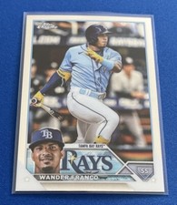 2023 Topps Chrome Baseball #71 Wander Franco Tampa Bay Rays