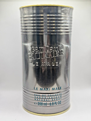 LE MAXI MALE BY JEAN PAUL GAULTIER 200ML EDT SPRAY (NEW WITH BOX