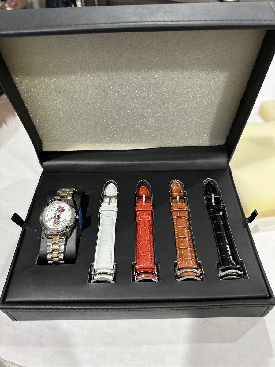 MZ Berger DISNEY Minnie Mouse Limited Edition Watch Set w 5  display picture 2