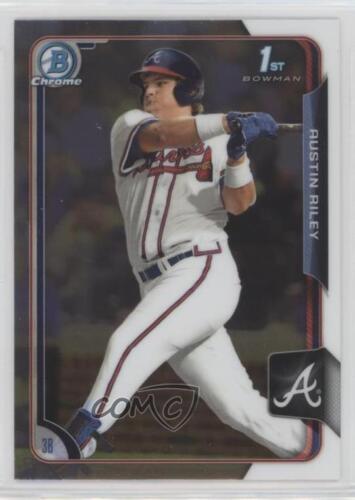 2015 Bowman Draft Chrome Austin Riley #157 - Picture 1 of 7