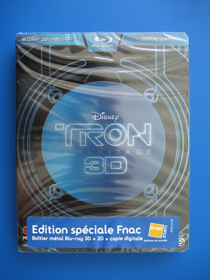 Tron Legacy l'héritage 3D (3D Blu-Ray/Blu-Ray 2 Disc) Fnac Exclusive SteelBook