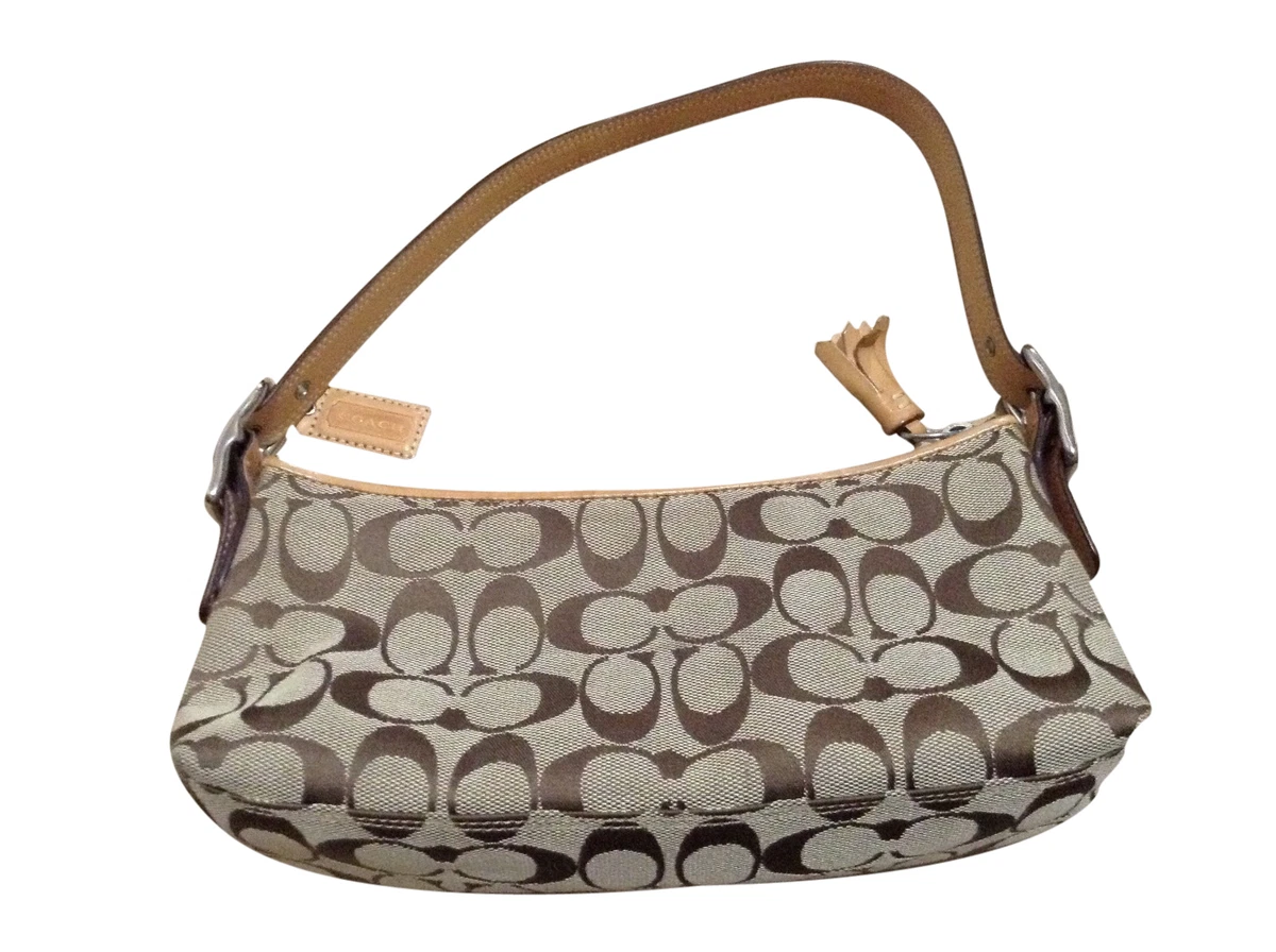 Coach hand purse sale