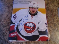 KIEFFER BELLOWS SIGNED 8X10 MATTE PHOTO NEW YORK ISLANDERS USA WORLD JUNIORS (B)