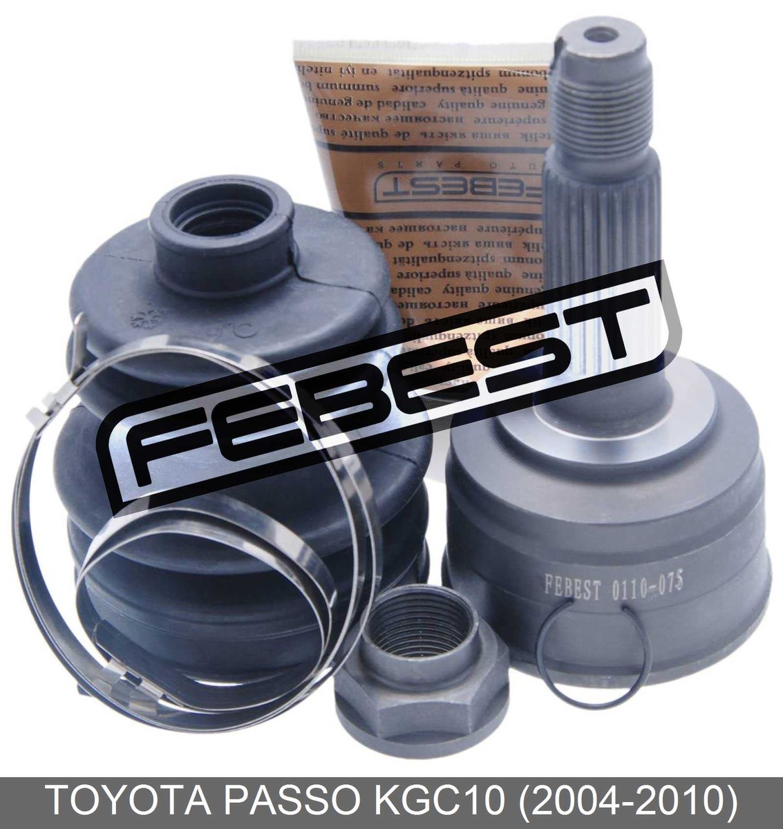 Outer Cv Joint 26X47X24 For Toyota Passo Kgc10 (2004-2010) | eBay