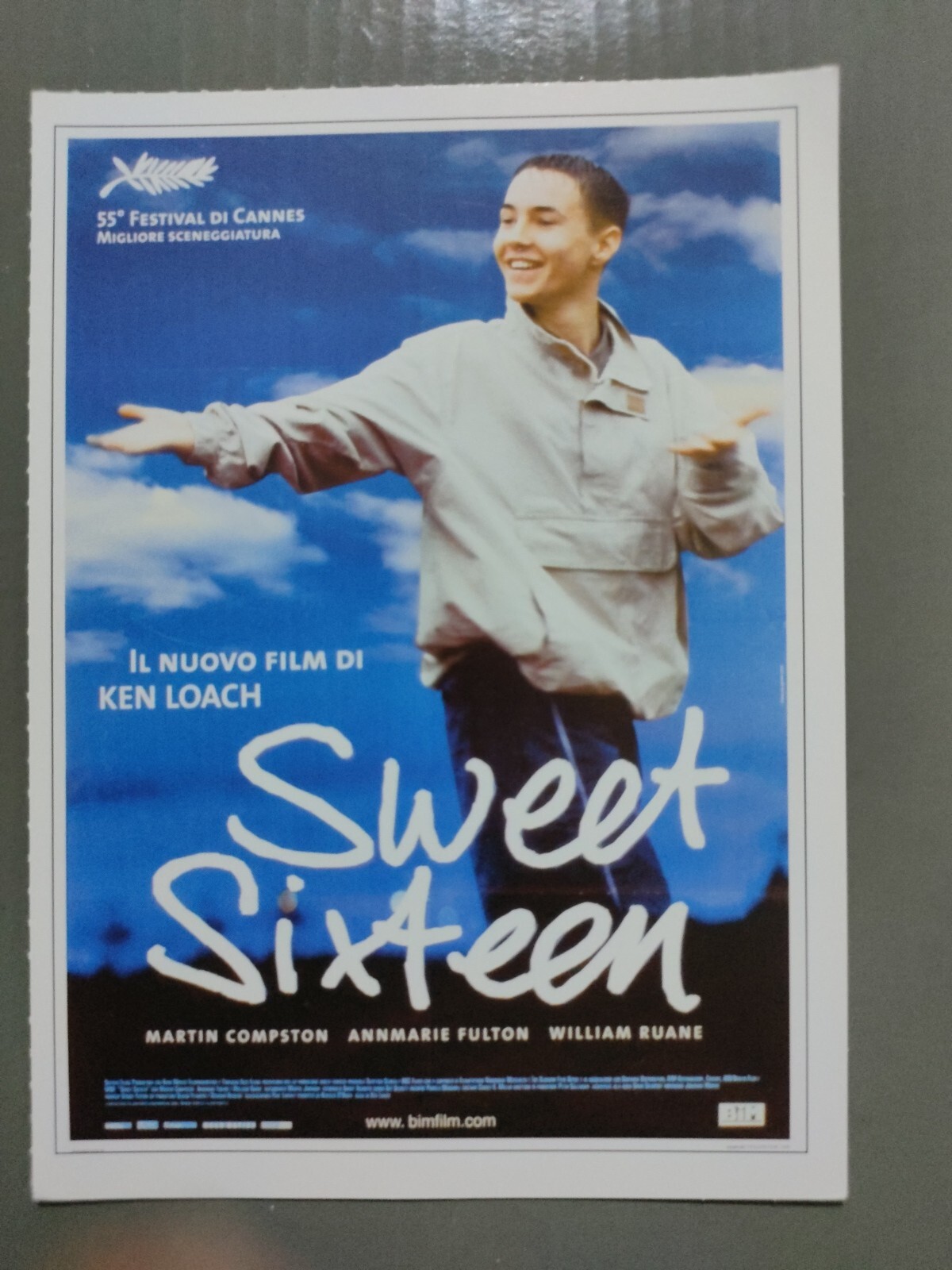 Locandina originale film Sweet Sixteen (2002) - Regia di Ken Loach
