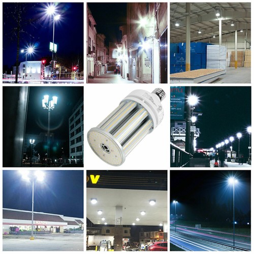 LED Corn Light 100W E39 Large Base For Warehouse Workshop Factory 5000K Daylight - Picture 6 of 12
