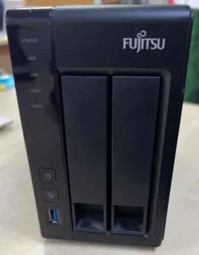 Fujitsu QE705 Celvin 2 Bay Server NAS  W/2x1TB SATA HDD Included