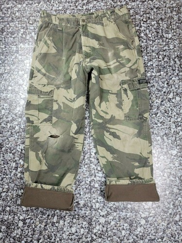 Wrangler Fleece Lined Cargo Pants Mens 