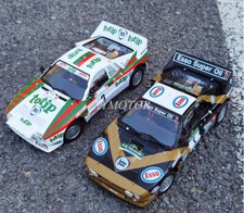 Kyosho 1:18 Lancia Rally 037 1984 #1 #2 Diecast model Car Toys Gifts Display