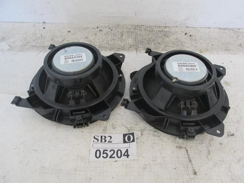 Juego de altavoces bandeja equipamiento trasero conductor o pasajero Volvo S60 2001-2005 OEM Foto 2 de 4