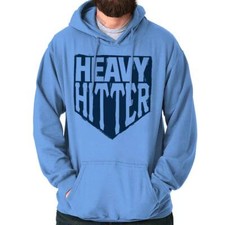 Baseball Sports Athlete Heavy Hitter Base Mens Hooded Sweatshirts Hoodie Tops