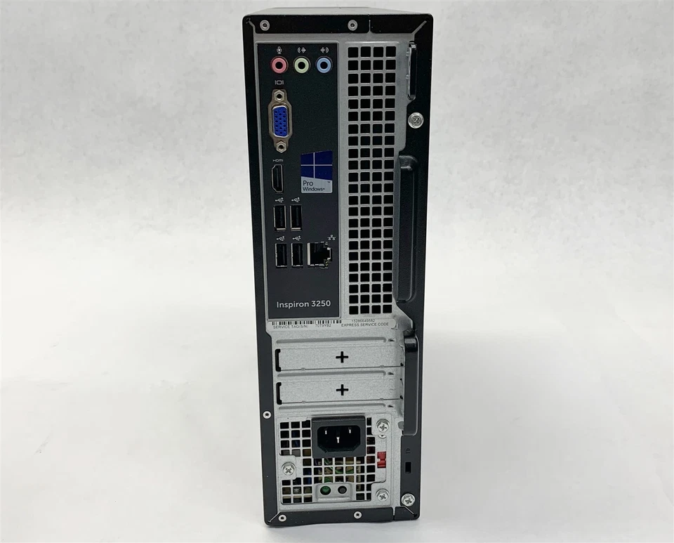 Dell Inspiron 3250 SFF PC i3-6100 3.70GHz CPU 4GB RAM 1TB HDD Win 10 Pro LOT 4 - Image 4 of 4