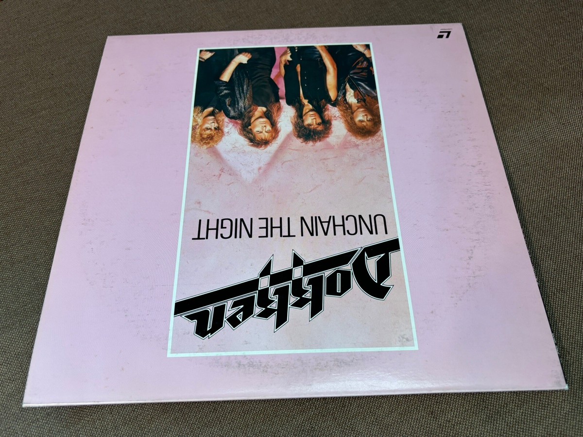 DOKKEN Unchain the Night JAPAN Laser Disc LD 07WL-40102 w DOKKEN Unchain the Night JAPAN Laser Disc LD 07WL-40102 w