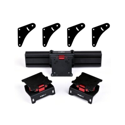 Simtrue Fine-Tuning Monitor Mounting Bracket + CNC Angle Plates 3 21-49'' Screens