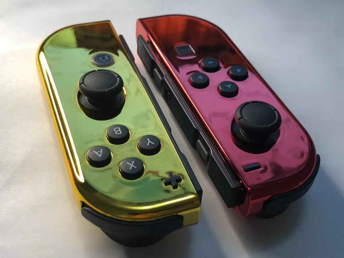 Nintendo Switch Joy-Con Modded Controller, Translucent Red. Custom Joy –  Modern Mods