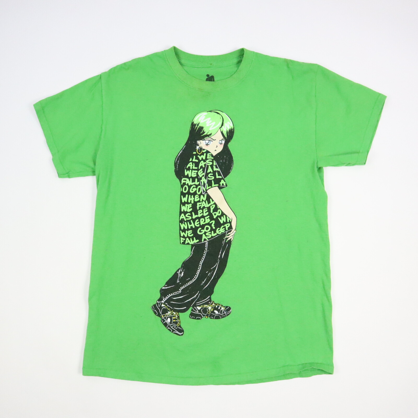 billie eilish t shirt green
