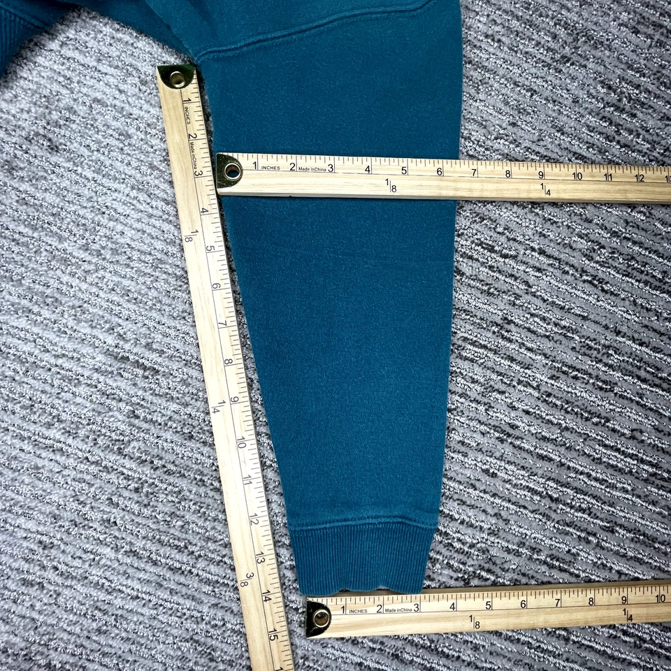 Sudadera con capucha unisex Old Time Hockey para niños talla S NHL San Jose Sharks manga larga verde azulado Foto 4 de 4