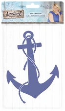 Crafters Companion Sara Signature Nautical Ship's Anchor Embossing Folder 