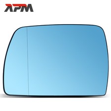 Spiegelglas Links Asph&auml;risch Beheizbar Elektrisch Blau f&uuml;r BMW X3 E83 2003-2011