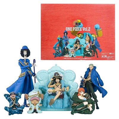 TAMASHII BOX ONE PIECE Vol.2 Figure Luffy Zoro Nami Chopper Usopp