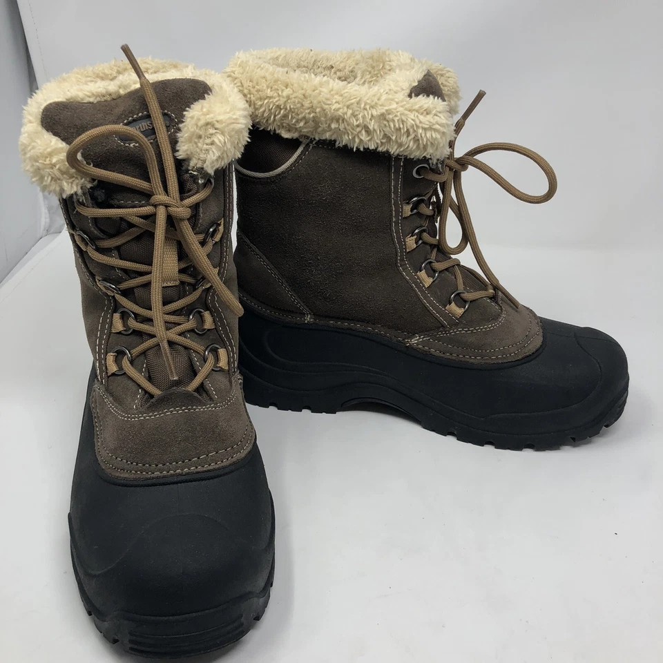 BOTAS IMPERMEABLES NORTHSIDE PARA HOMBRE Marrón Gamuza Thermolite TALLA 8 2016 Foto 2 de 4