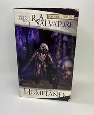 Homeland, Legend of Drizzt, Dark Elf 1, 2005 Reprint Edition PB RA Salvatore