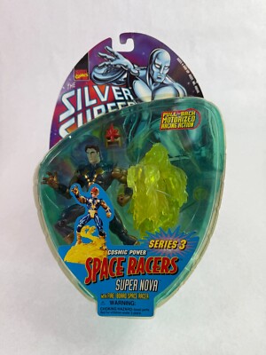 Super Nova Silver Surfer Space Racers Action Figure New Toybiz 1998