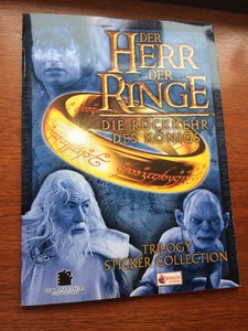Der Herr Der Ringe Die Ruckkehr Des Konigs Sticker Album Sehr Guter Zustand Ebay