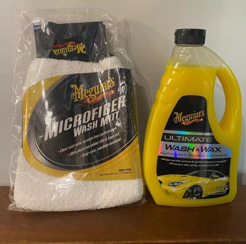 Meguiar's Ultimate Wash and Wax with Meguiar's Microfiber Wash Mitt